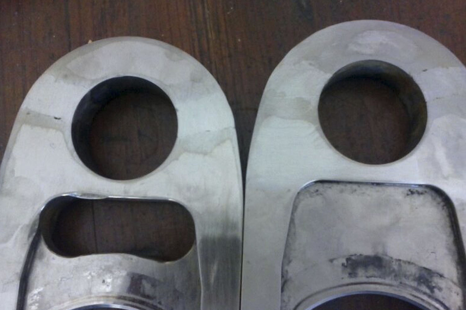 Reparación de piezas metálicas